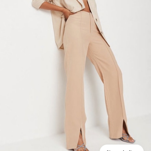 Split front Oversized Pant - Picture 3 of 4